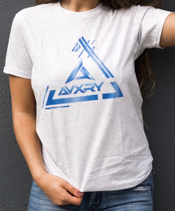 Triangle Tee - White